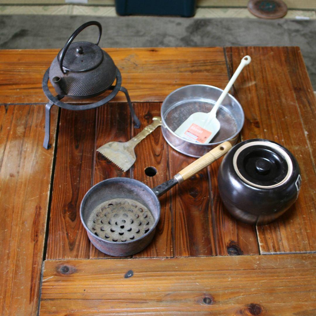 囲炉裏テーブル　引取り限定