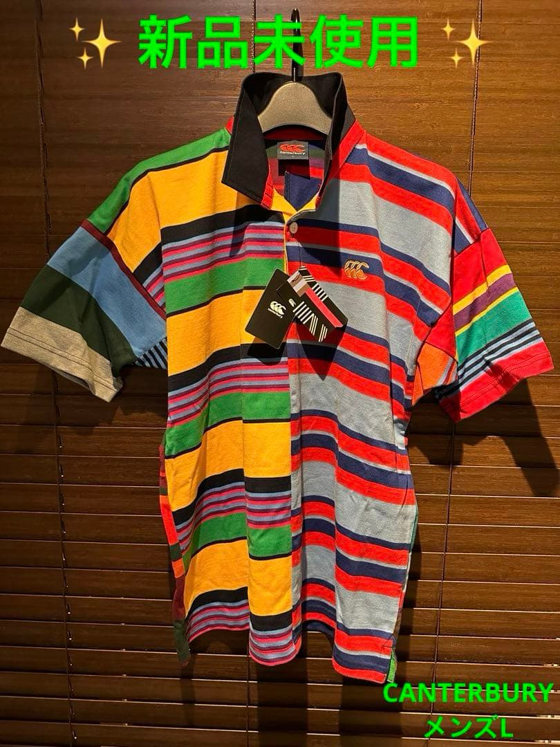 ✨ CANTERBURY 半袖ポロシャツ 新品未使用 ラガーマン メンズL ✨