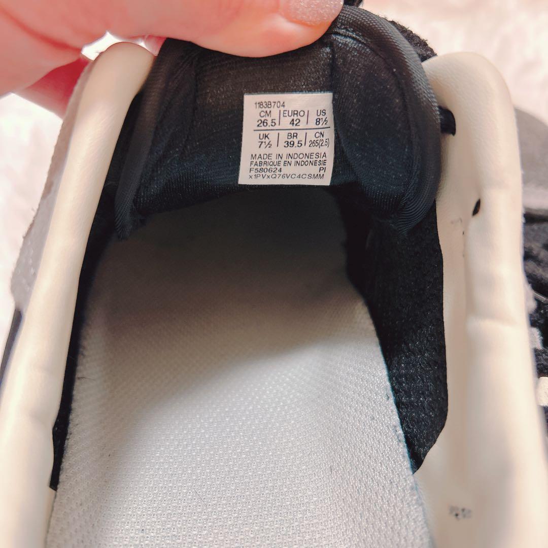 オニツカタイガー デレシティ グレー ブラック 26.5cm