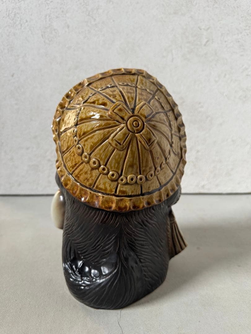 たぬき 置物 ペア 縁起物 商売繁盛 高さ約26cm・24cm