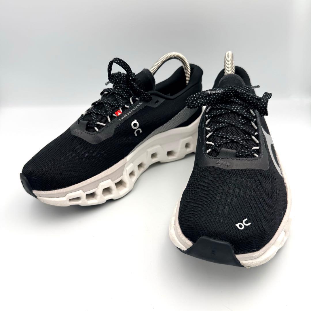 【良好】On クラウドモンスター2 ブラック ランニングスニーカー 大人気！！