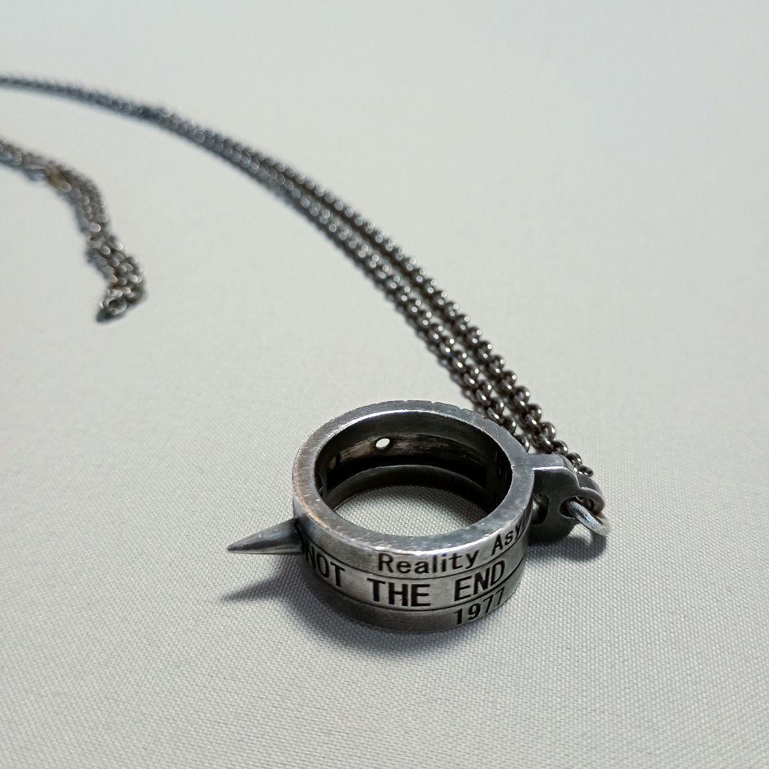 HIRO（現 KIDILL）スパイク付きリングネックレス CRASS　日時計