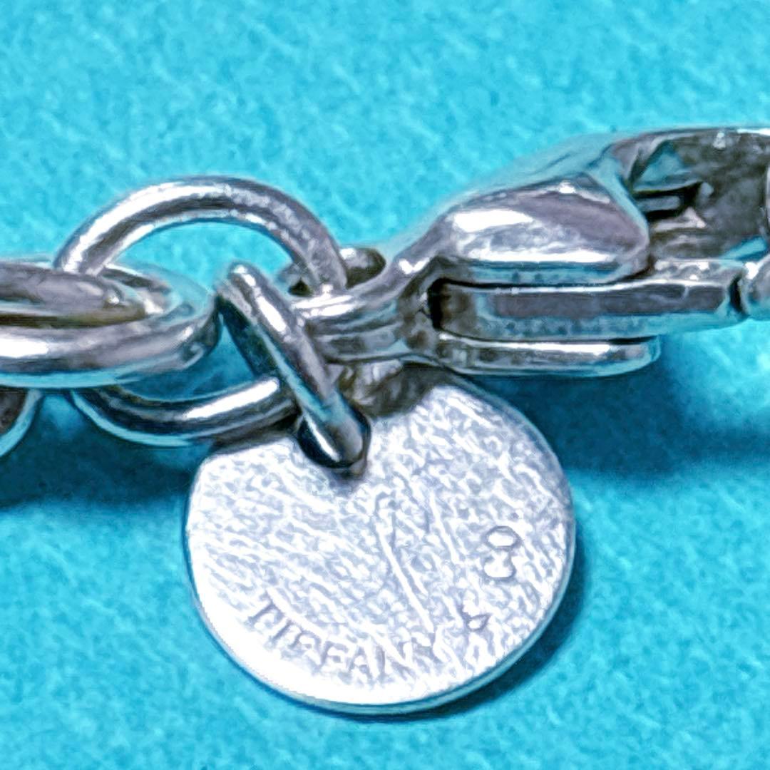 【美品】18.5cm ティファニー ツイストコンビ ブレスレット925/750