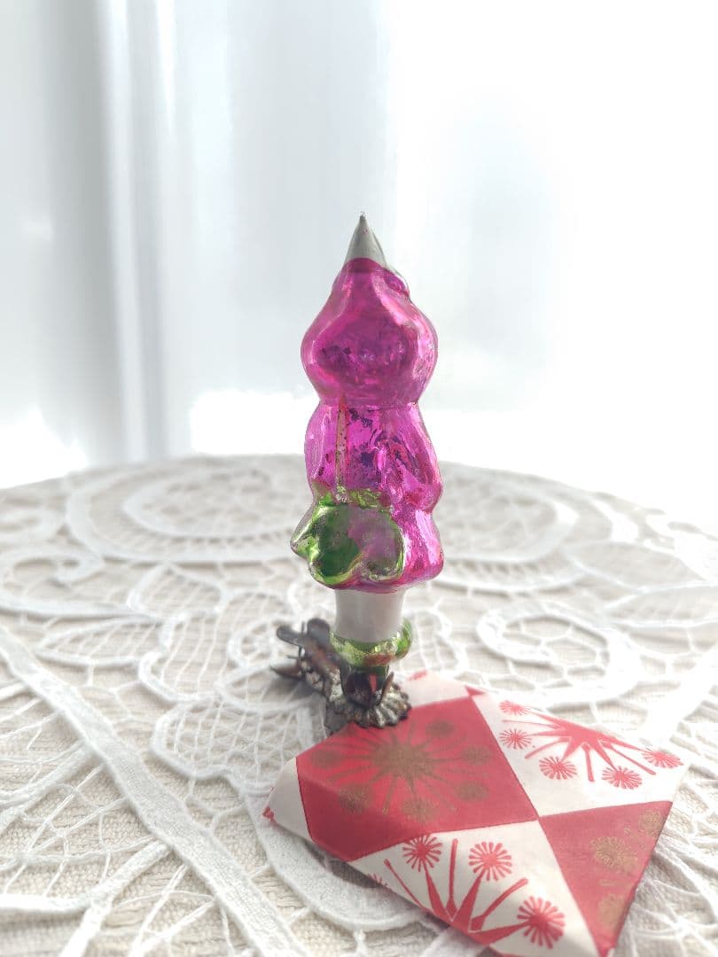 クリスマス　ガラスオーナメント 5個セット　ソビエト　ヴィンテージ