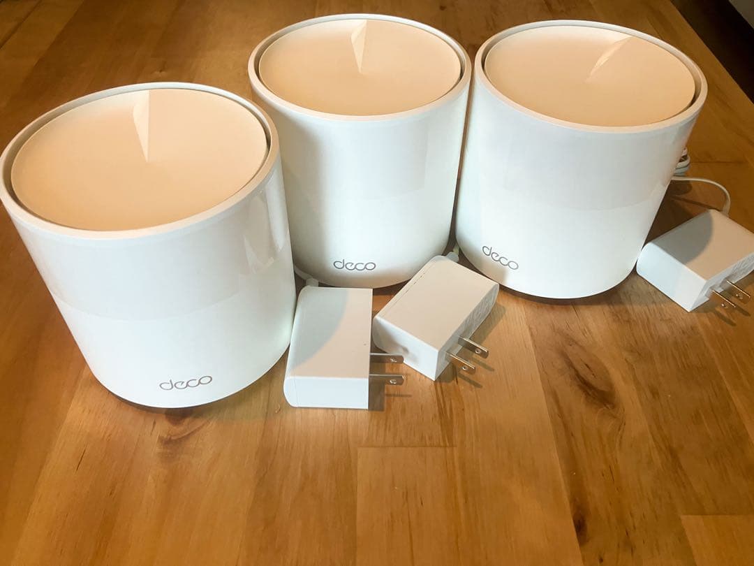 TP-Link 無線LANルーター メッシュWi-Fi Deco X50 3個