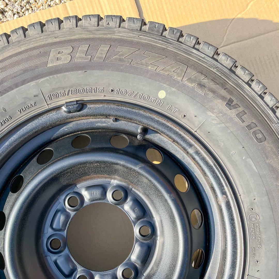 ブリザック VL10 4本セット 195/80R15 ハイエース BLIZZAK
