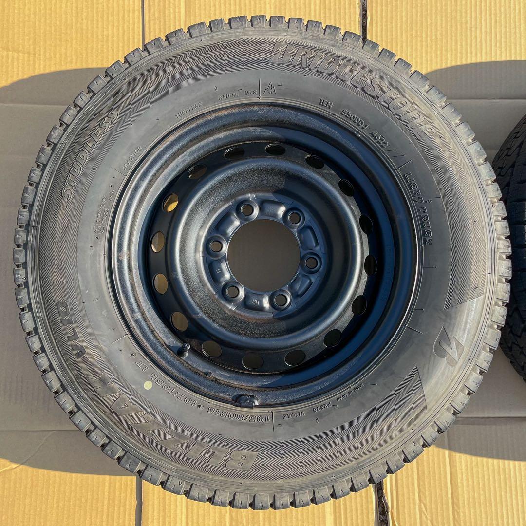 ブリザック VL10 4本セット 195/80R15 ハイエース BLIZZAK