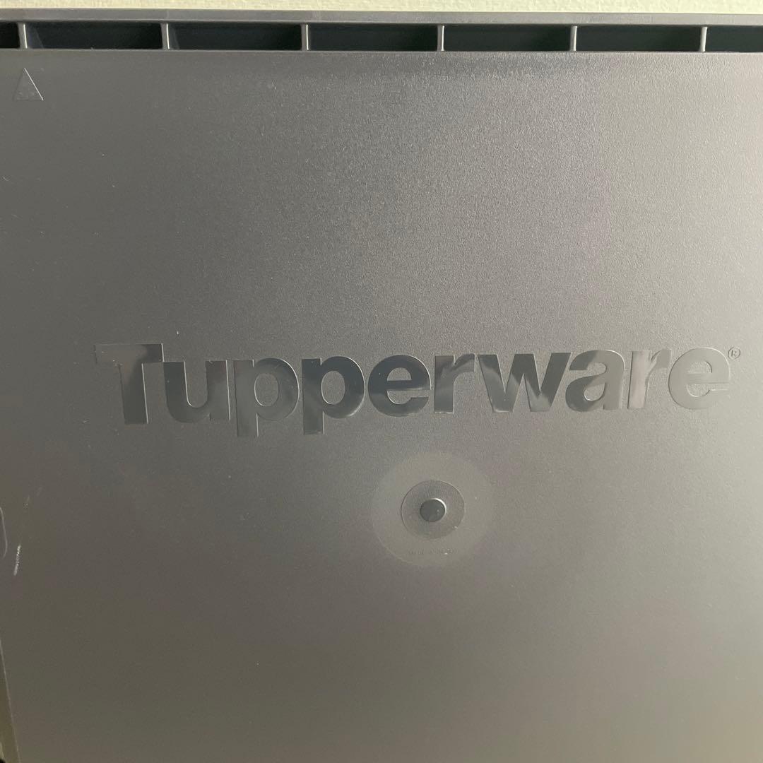 タッパーウェア　ネイビー　収納ボックス プラスチック製