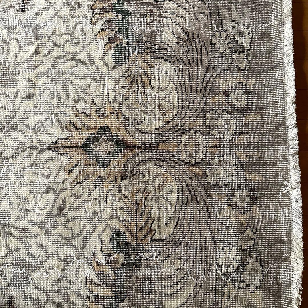 超大判171×286アンティークカラー　メダリオン　トルコヴィンテージラグ