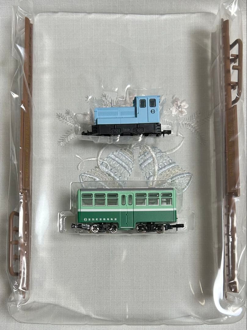 最終ナローゲージ　富別簡易軌道　自走客車/ディーゼル機関車＋セット4点　動力化済