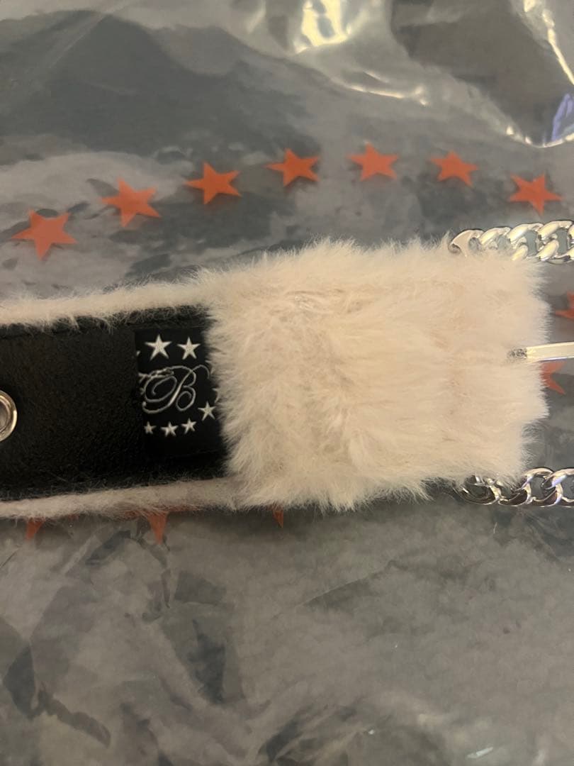 AFB ファーベルト　ホワイト　白