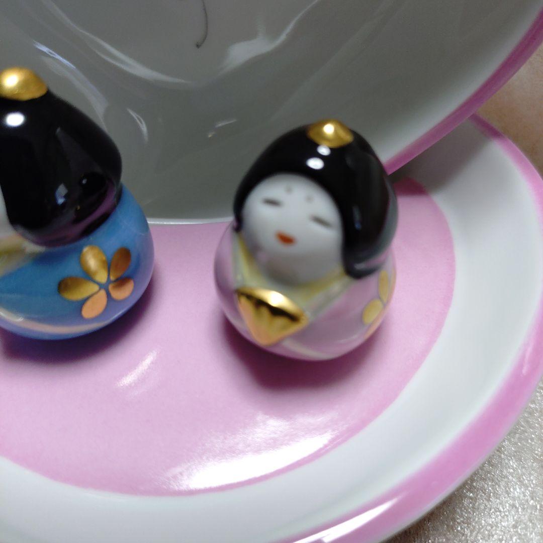 ヘレンドウィーンの薔薇 瀬戸物のお雛様