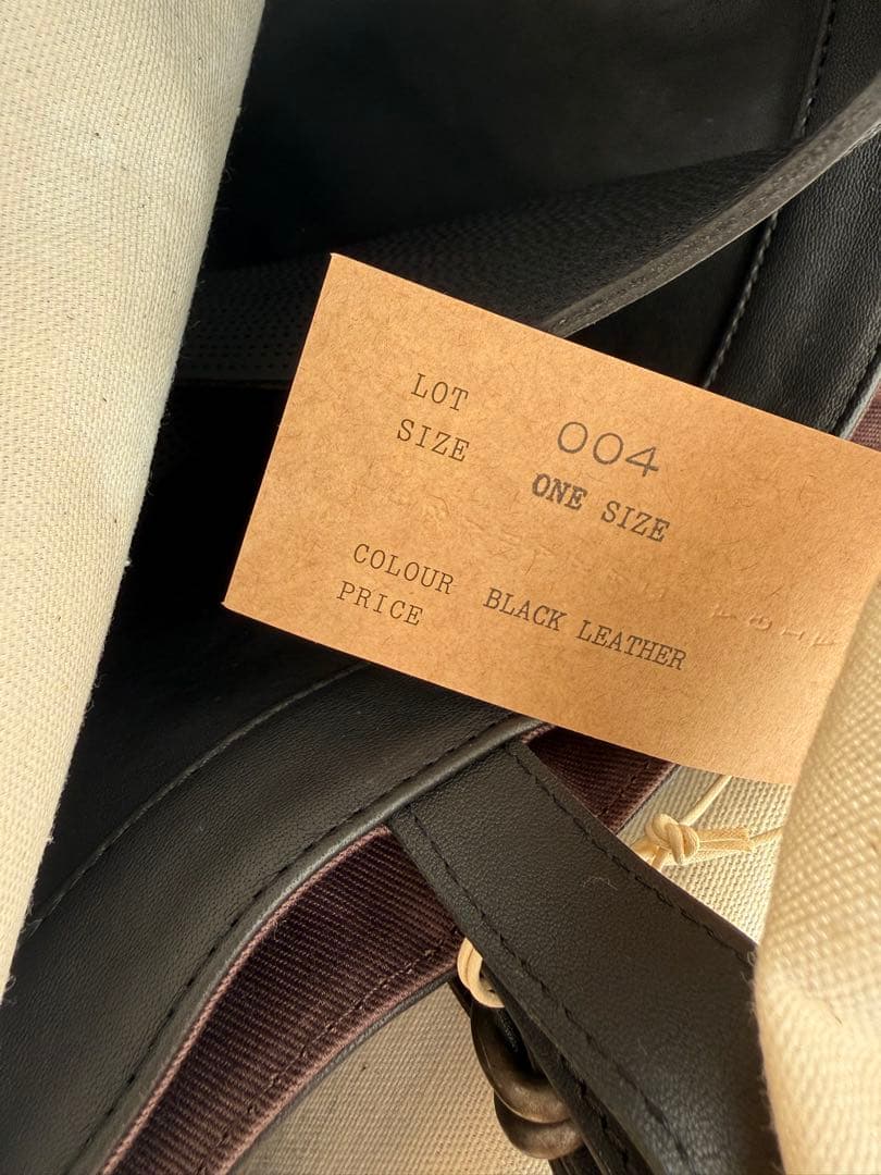 バッグ T.T LOT.004 NEWSBOY BAG 25AW