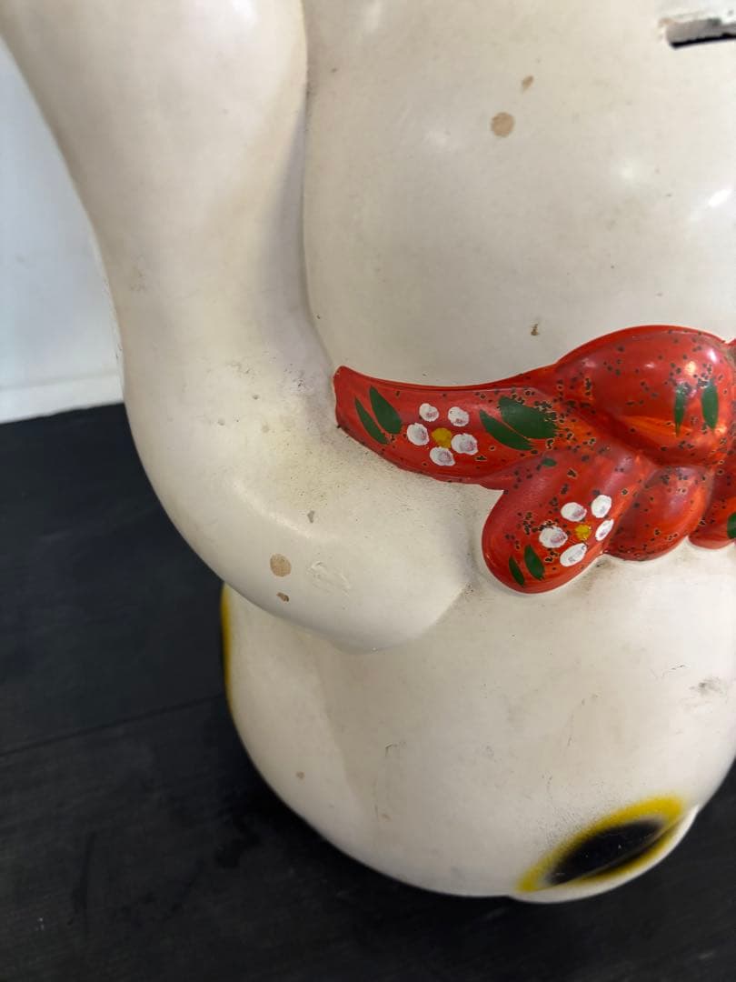 【特大‼️希少‼️全長41cm‼️】招き猫　置物　縁起物