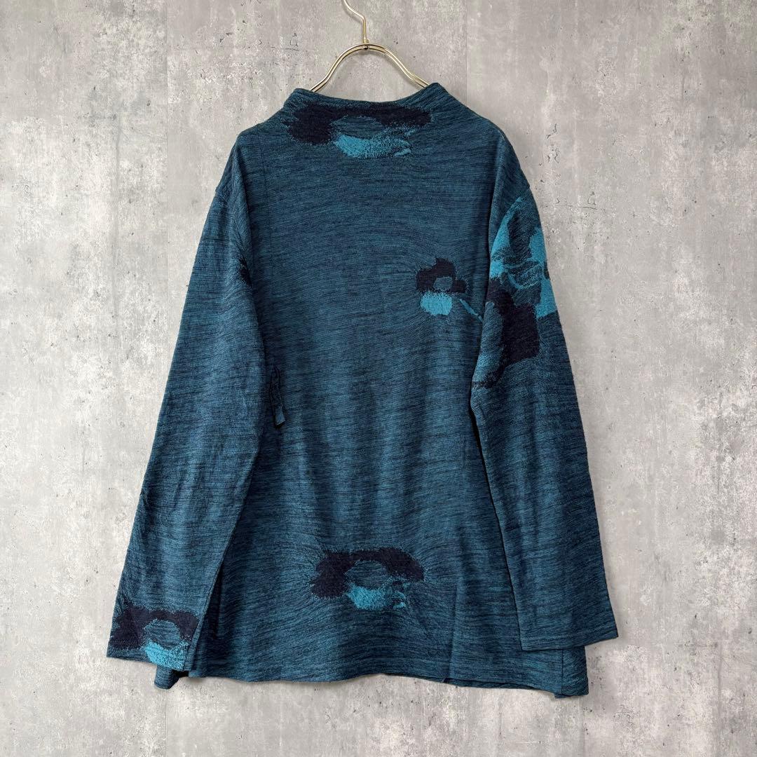 慈雨 センソユニコ ウール100 変形プルオーバー 紐でシルエット調整可能 40