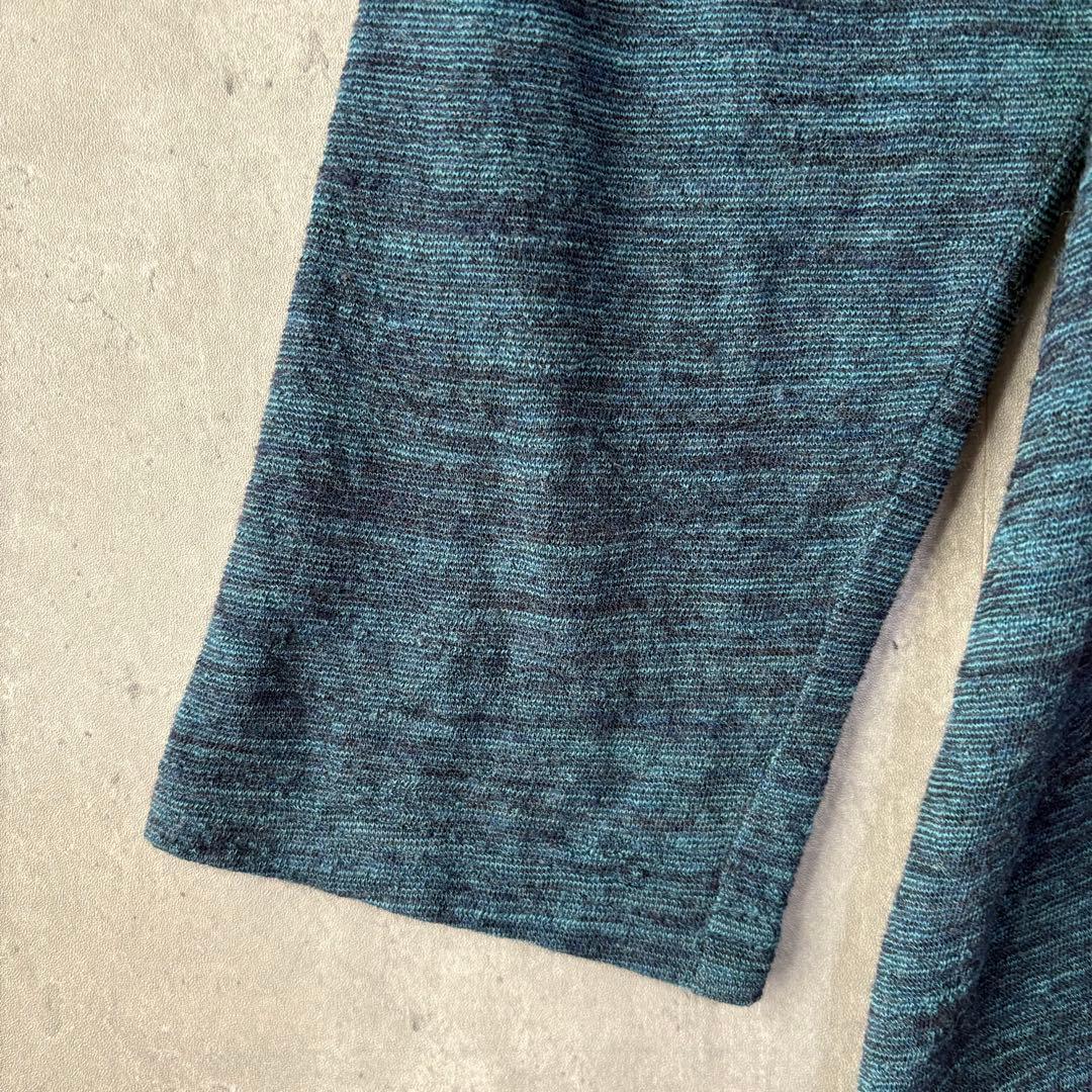 慈雨 センソユニコ ウール100 変形プルオーバー 紐でシルエット調整可能 40