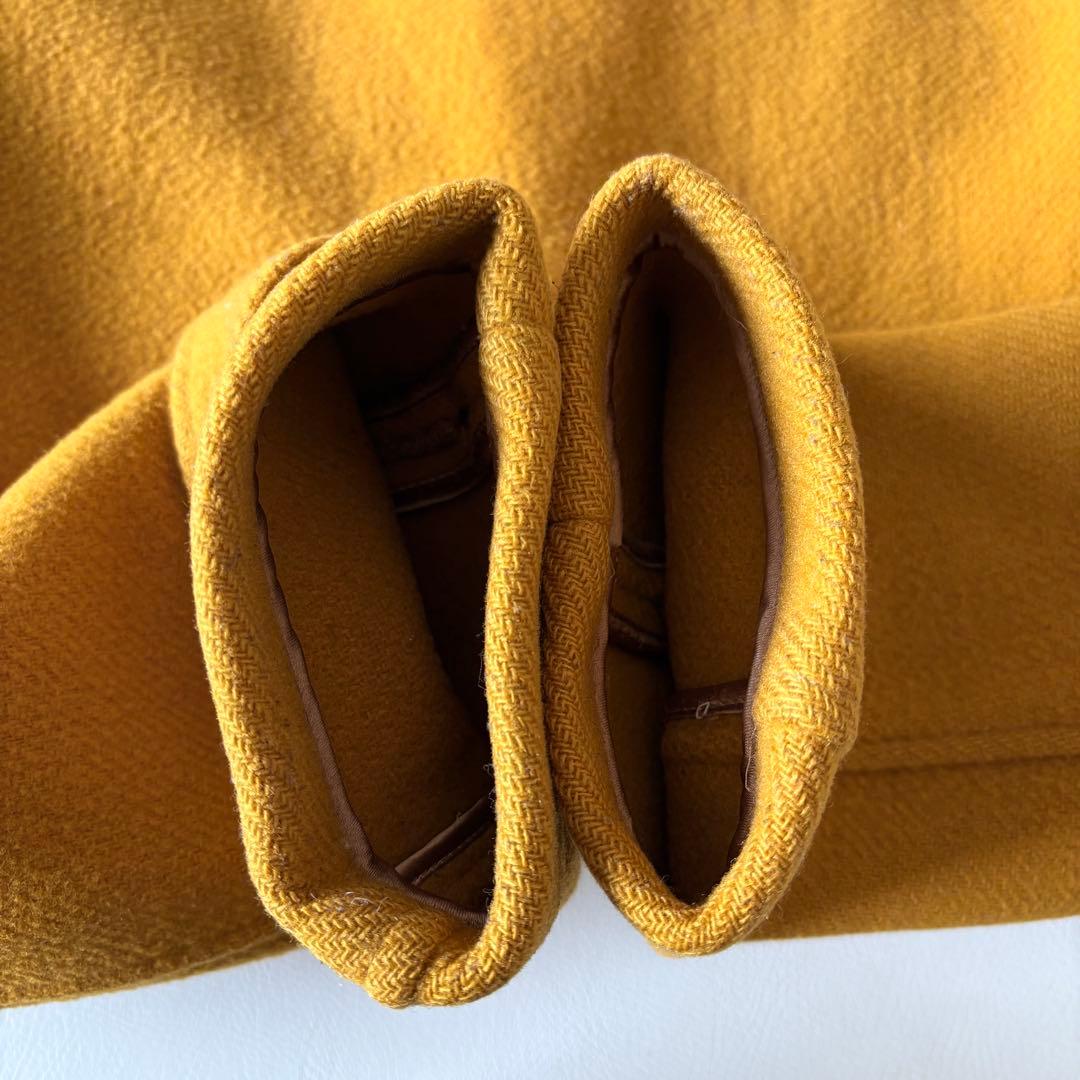 ■ MACKINTOSHダッフルコート英国製マスタードイエロー32