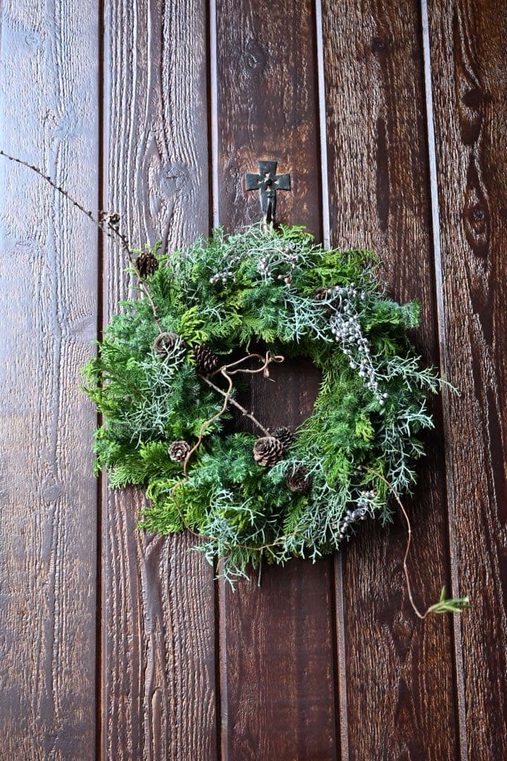 クリスマスリース　35センチ前後