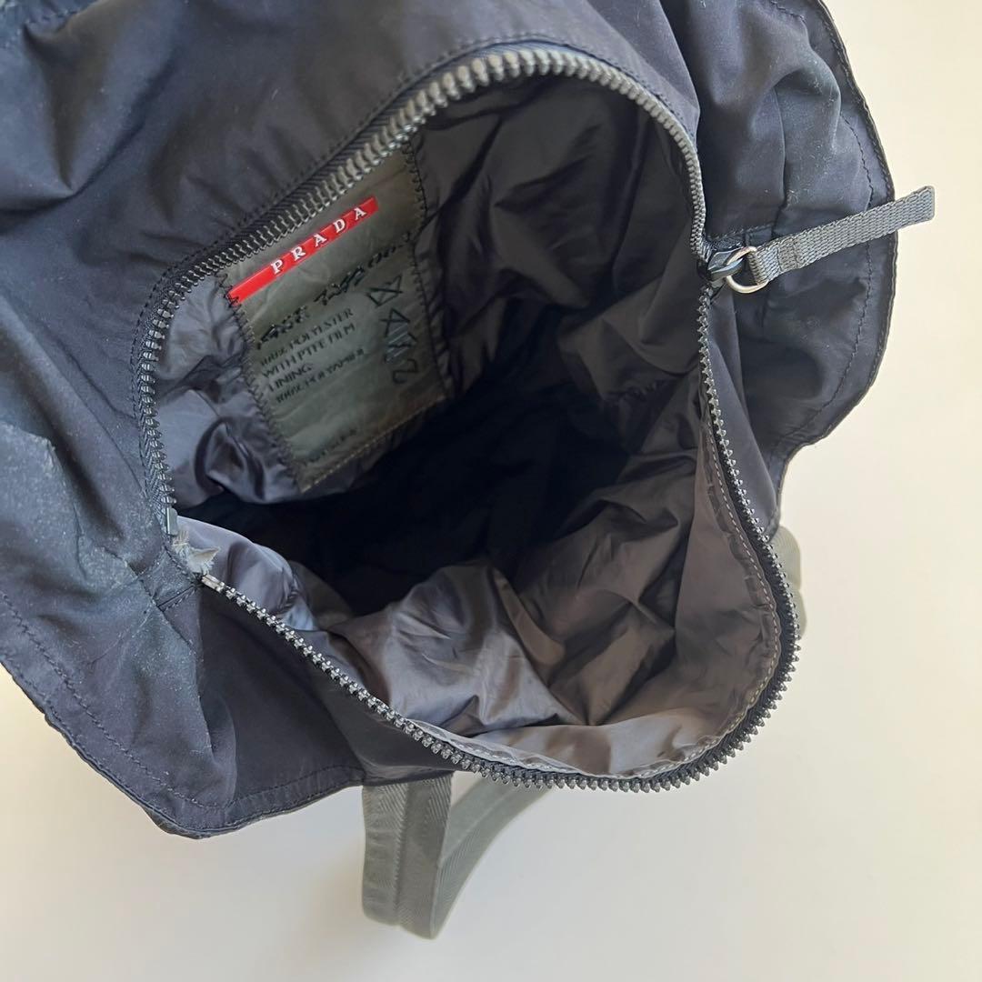 バッグ PRADA SPORTS NYLON SQUARE TOTE HAND BAG