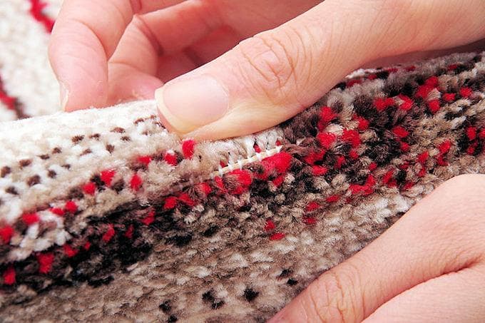 ギャッベ柄トルコ製ウィルトン織カーペット200x250cm ラグ（455）