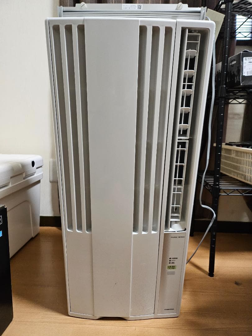 コロナ　窓用エアコン　2025年製　CW-1624R　冷房専用
