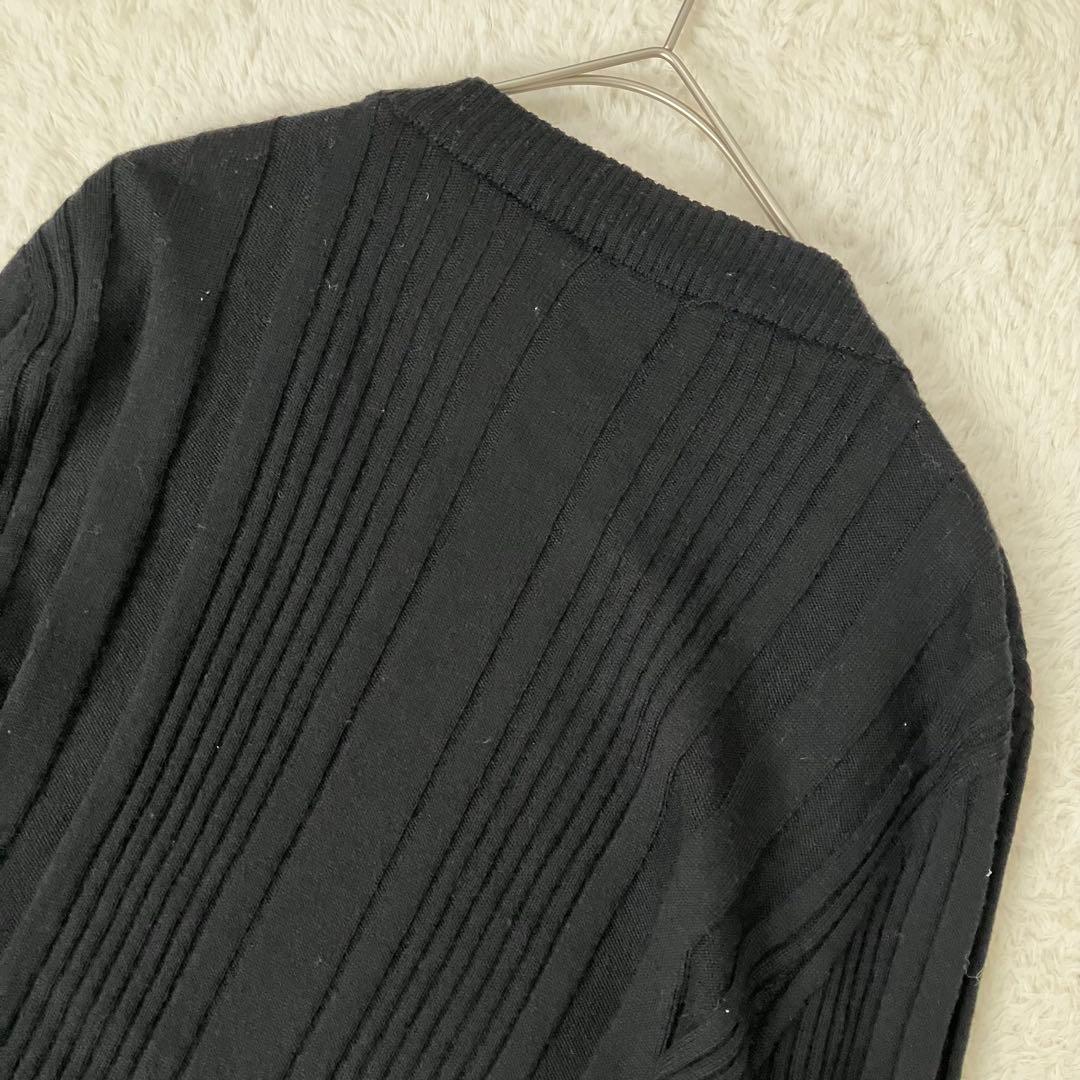 DOLCE&GABBANNA ウール ニット スナップ カーディガン イタリア製