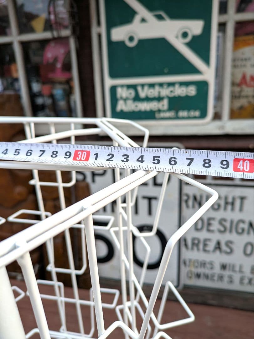 卓上ポストカード回転ラック　4段6面　店舗用什器