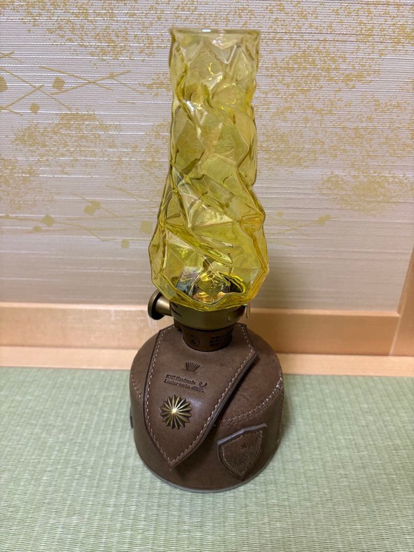 IWATADENKIクラッシュアイスルミエール　イエロー　ガス缶カバーセット