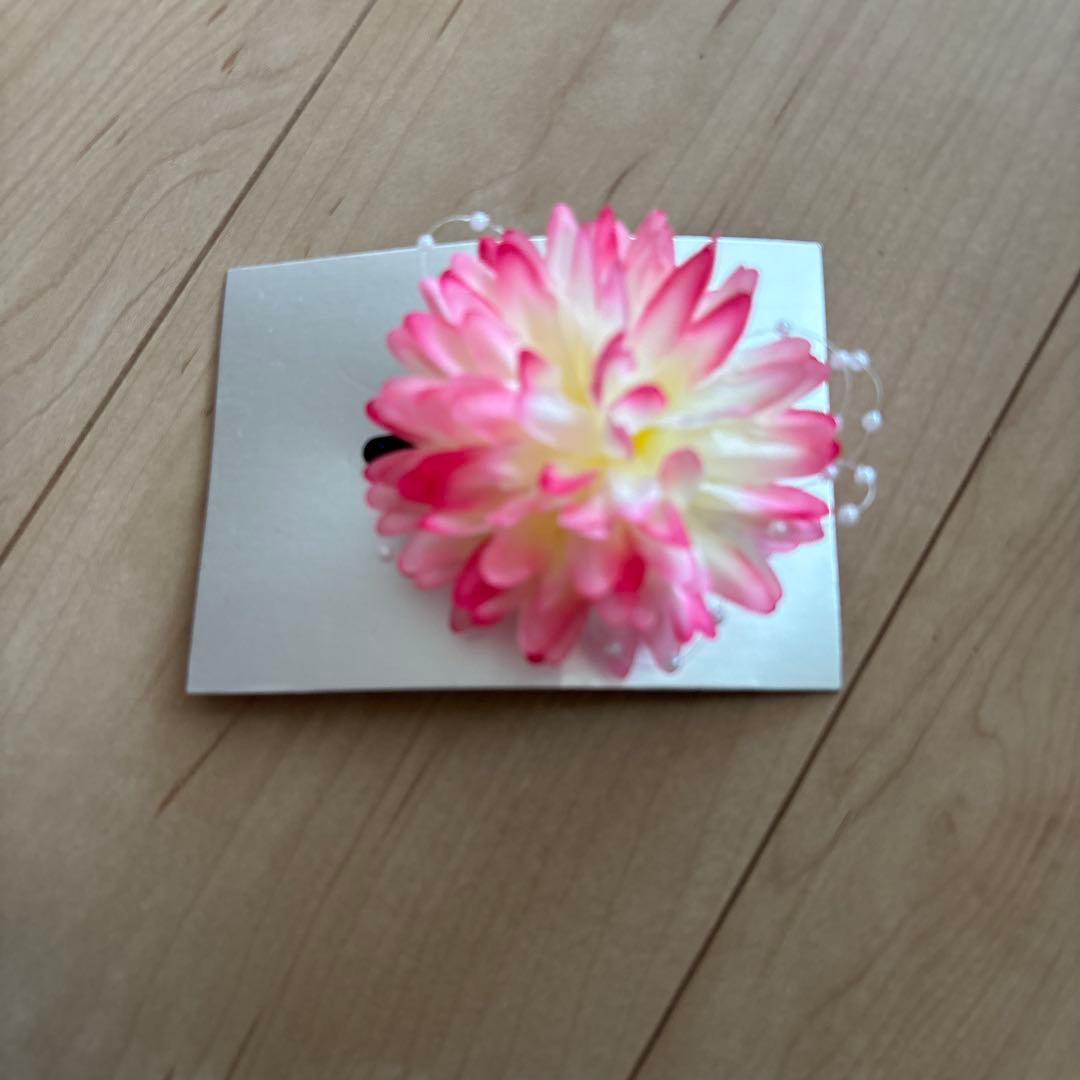 七五三 着物9点セット ピンク 花柄　3歳女の子