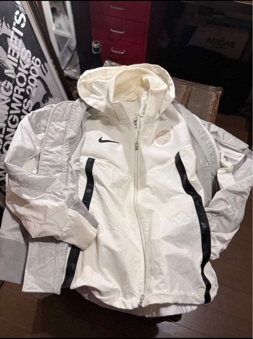 Sacai × NIKE Layered Bomber Jacket MA-1