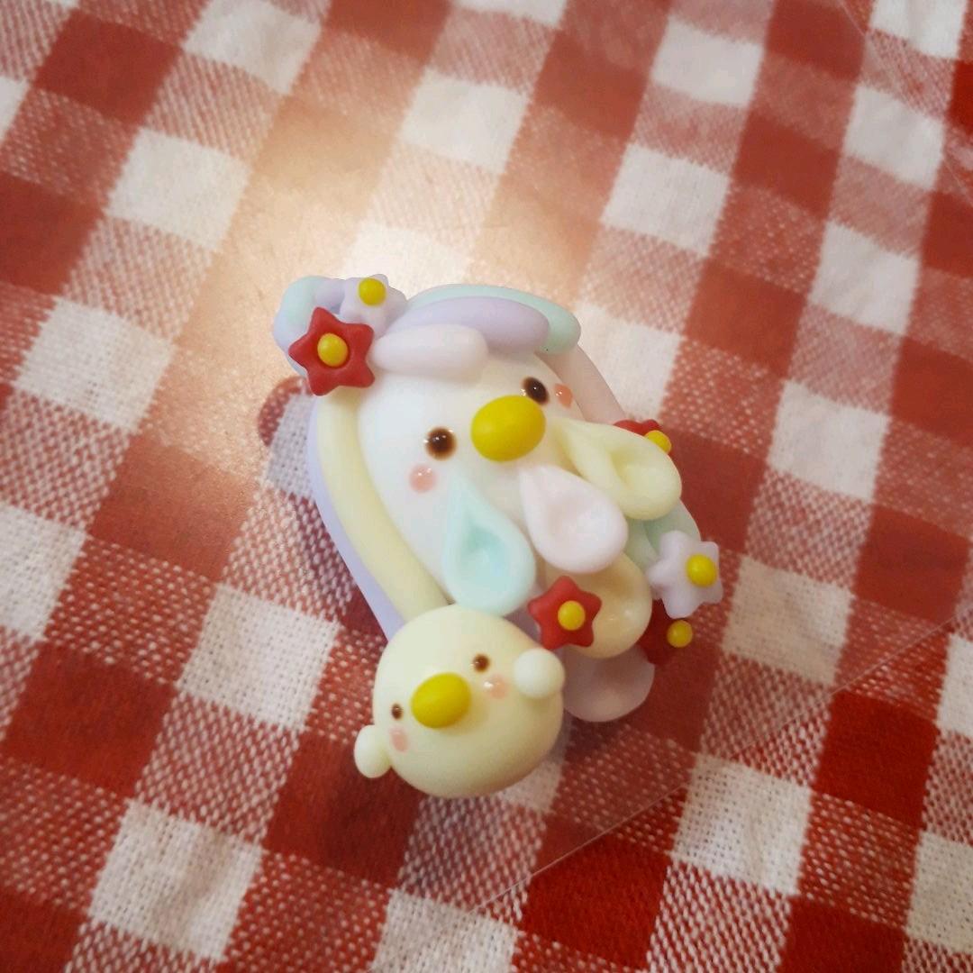 アマビエ♡仲良しひよこ