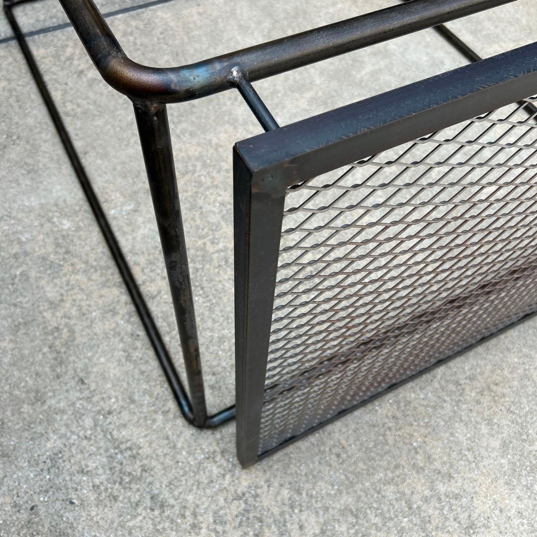 インダストリアル アイアン ラック シェルフ 無骨 シャビー 鉄製 店舗什器