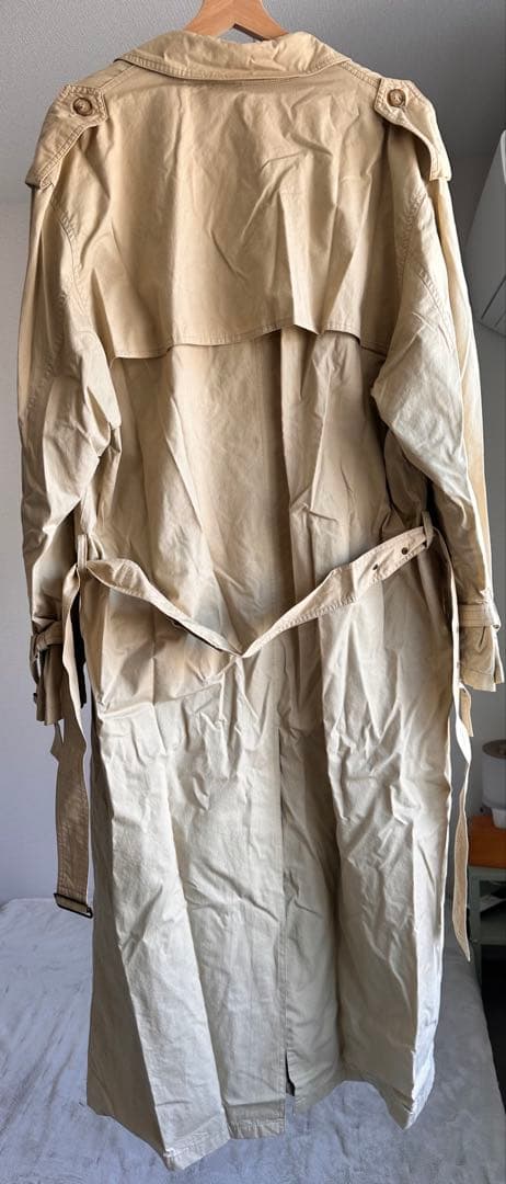Giorgio Armani ベージュ トレンチコート 40