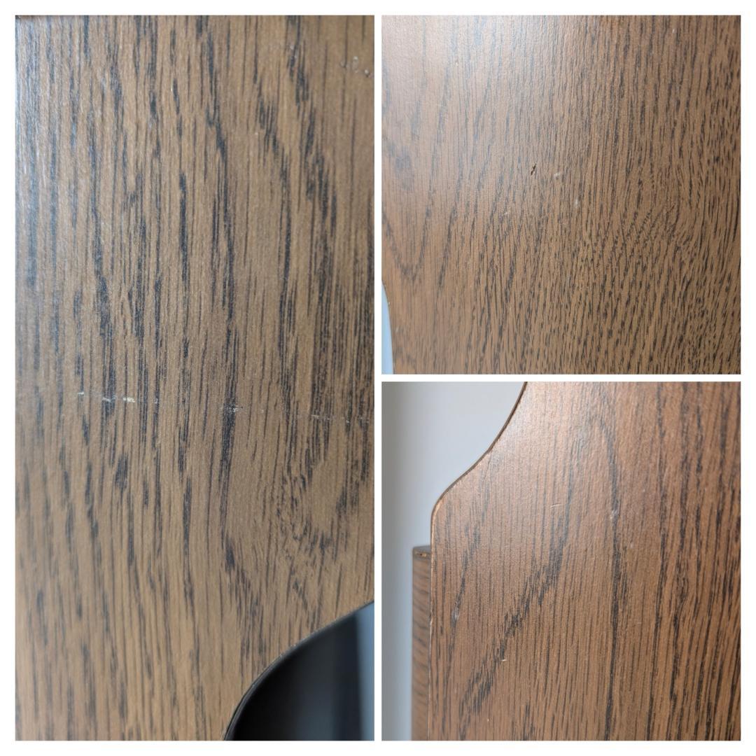 80s ビンテージ ウッドシェルフ 木製 引出し付き 飾り棚 ミニ キャビネット