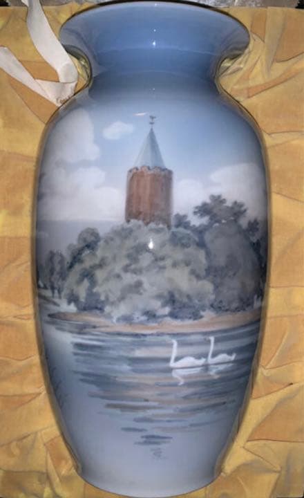 【最終値下げ】ロイヤルコペンハーゲン アンティーク 花瓶