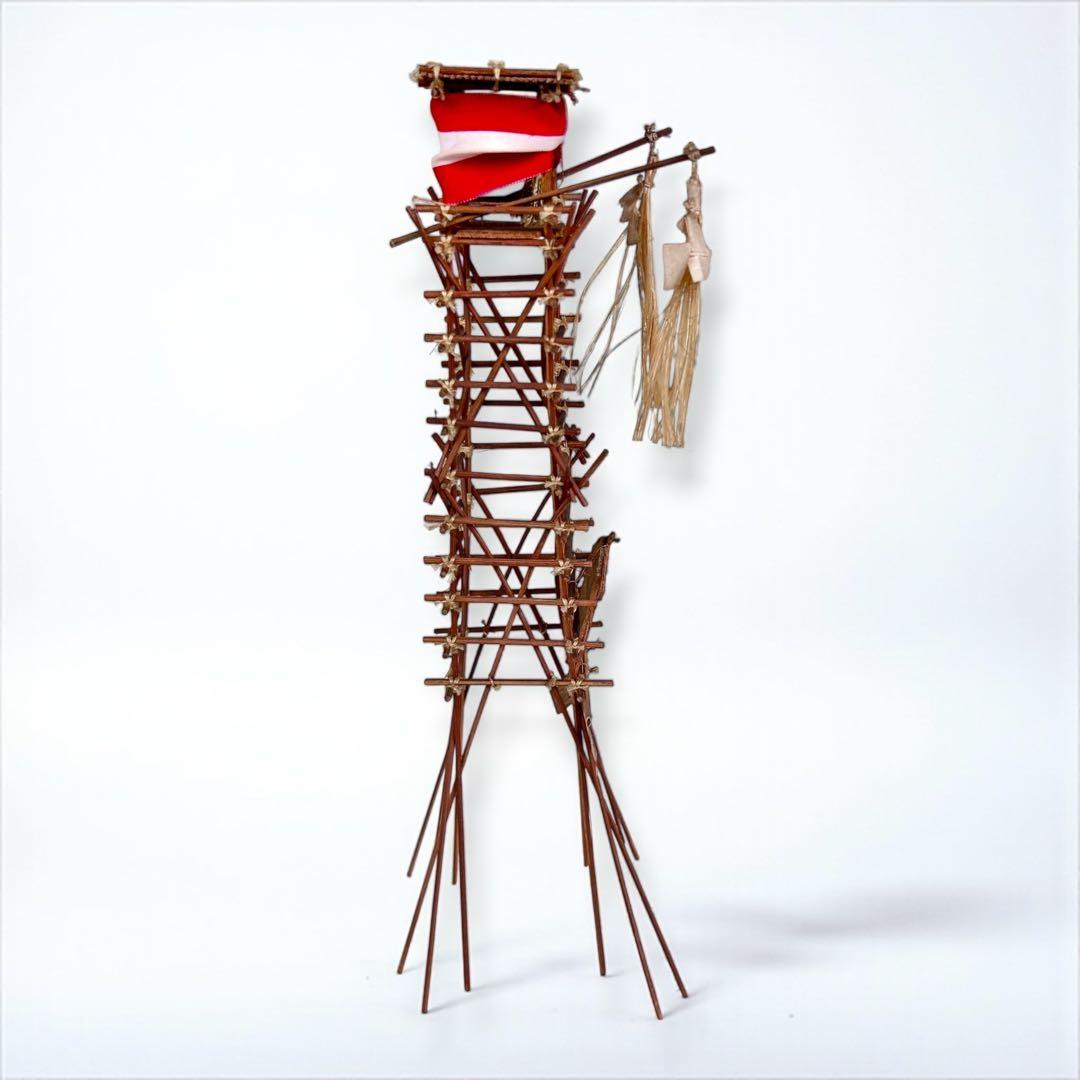 1955（昭和30）年秋場所記念 大相撲番付櫓模型 木箱入 四横綱時代千秋楽資料