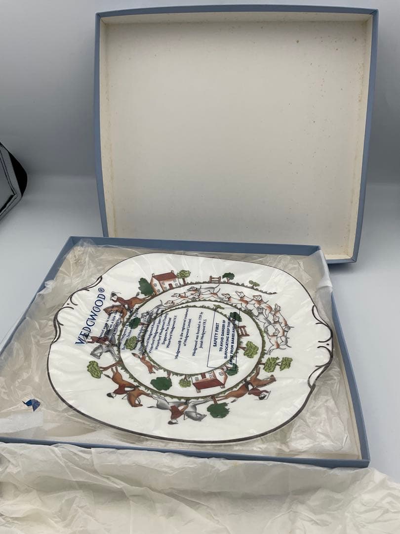 ウェッジウッド　ハンティングシーン