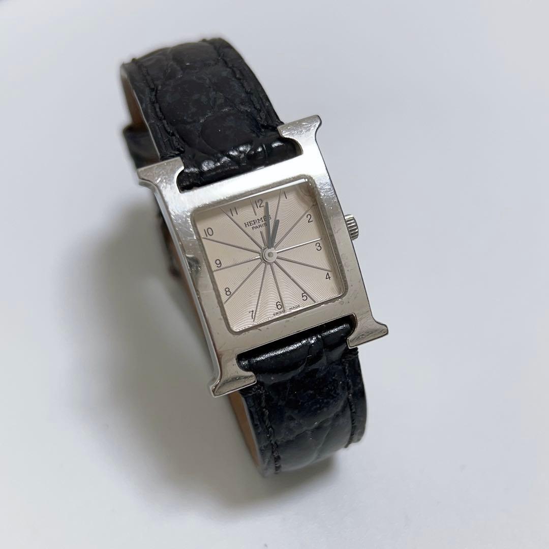 エルメス エイチウォッチ ブラック