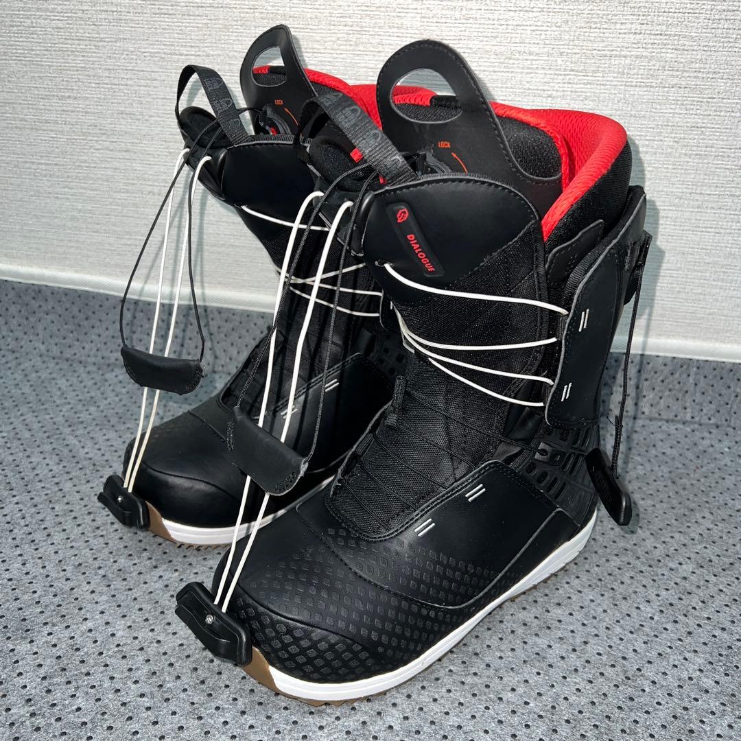 5回使用 26.5cm SALOMON DIALOGUE X スノボブーツ