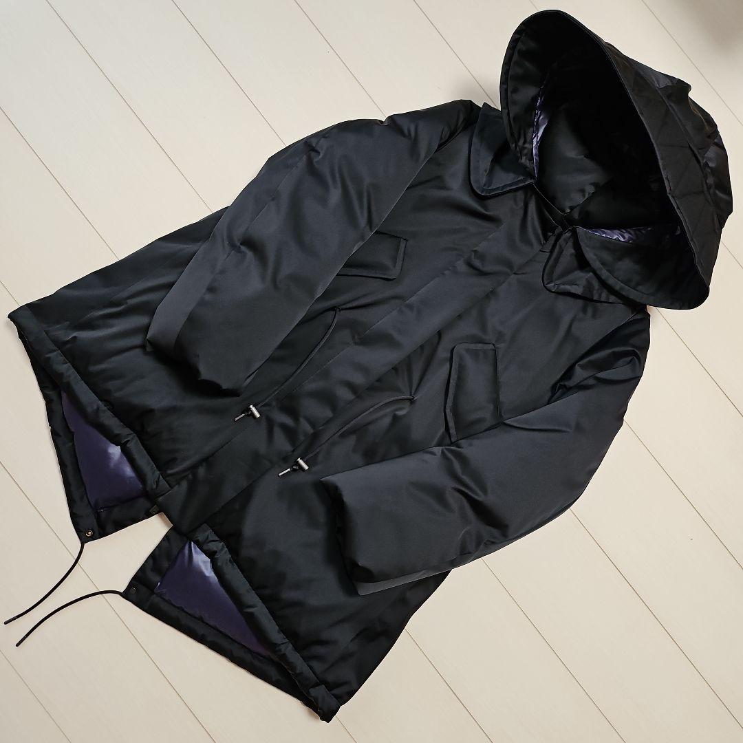 【ふみ】新品 ユニクロ+J ダウンショートコート M ブラック