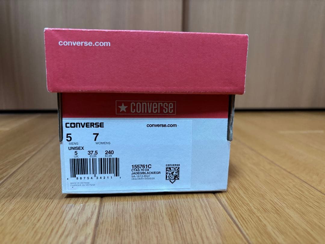新品未使用　converse ct70 チャックテイラー　155761C