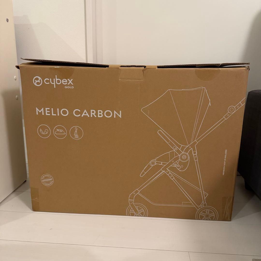 Cybex♡メリオ　カーボン　フットマフ付き