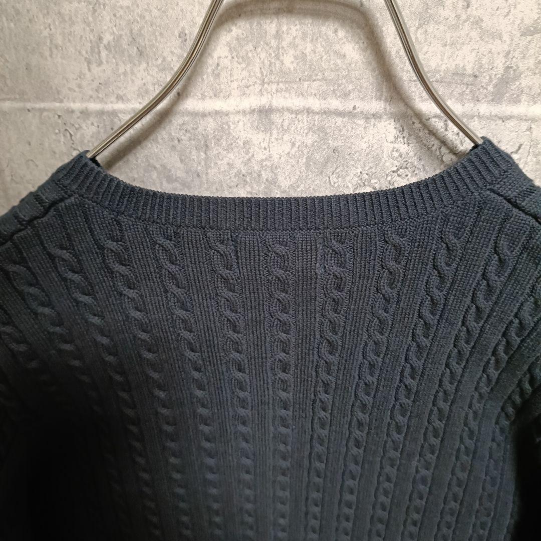 ポロラルフローレン　ケーブルニットカーディガン　ポニー　セーター