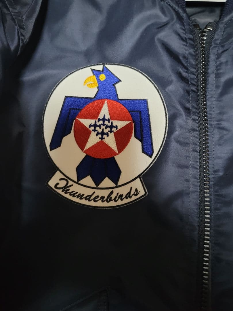 AVIREX フライトジャケット L-2A オリジナルカスタム ネイビー