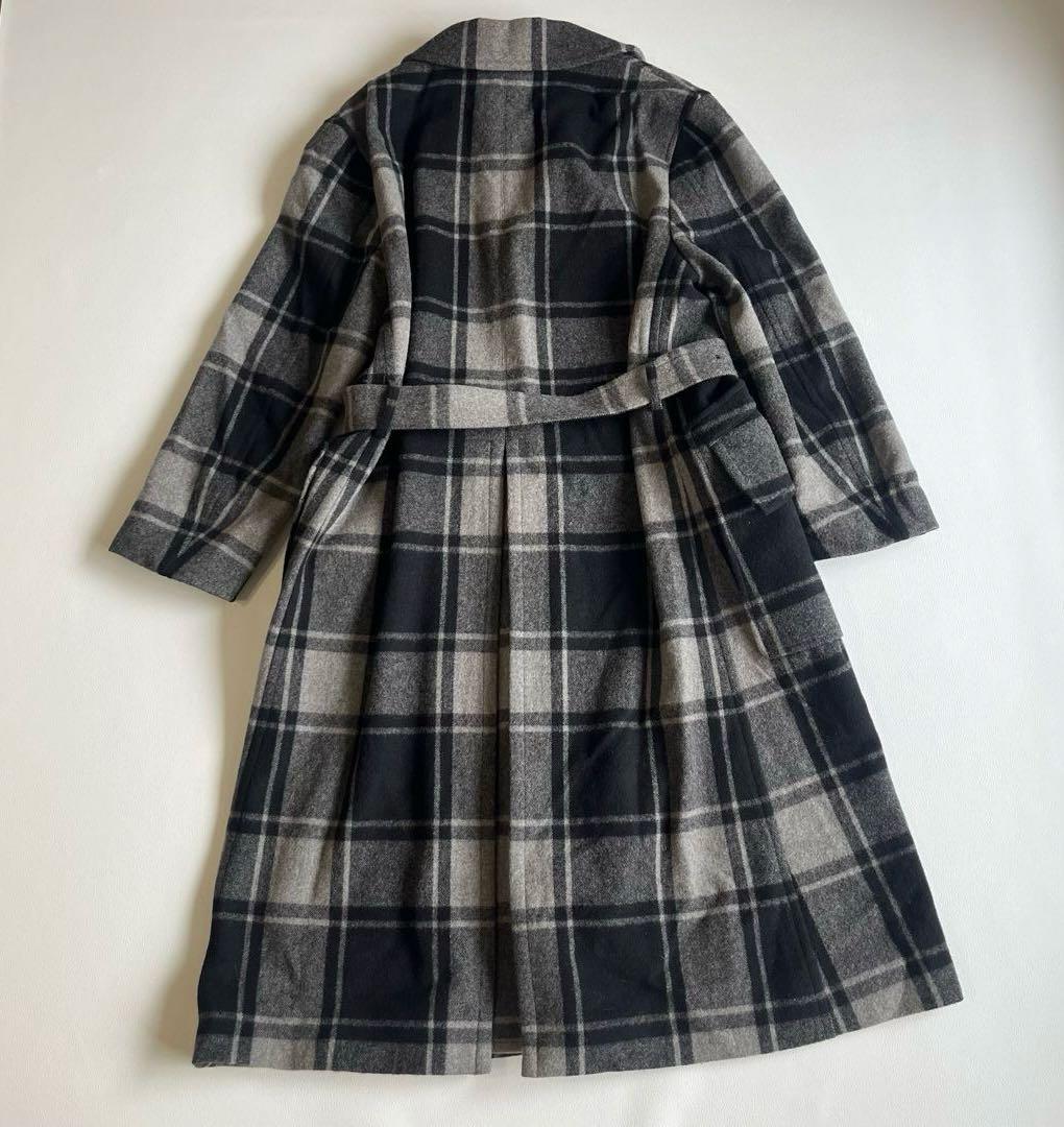 23AW　ポールスチュアート　ブロックチェックコート　80周年記念　定価17万