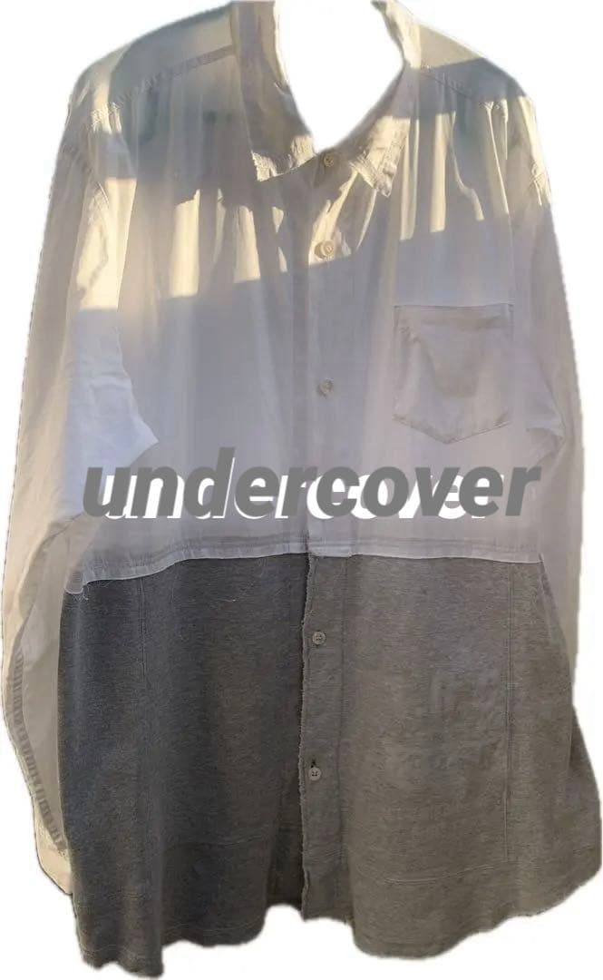 06AW アンダーカバー paper doll期 スウェットドキッキングシャツ