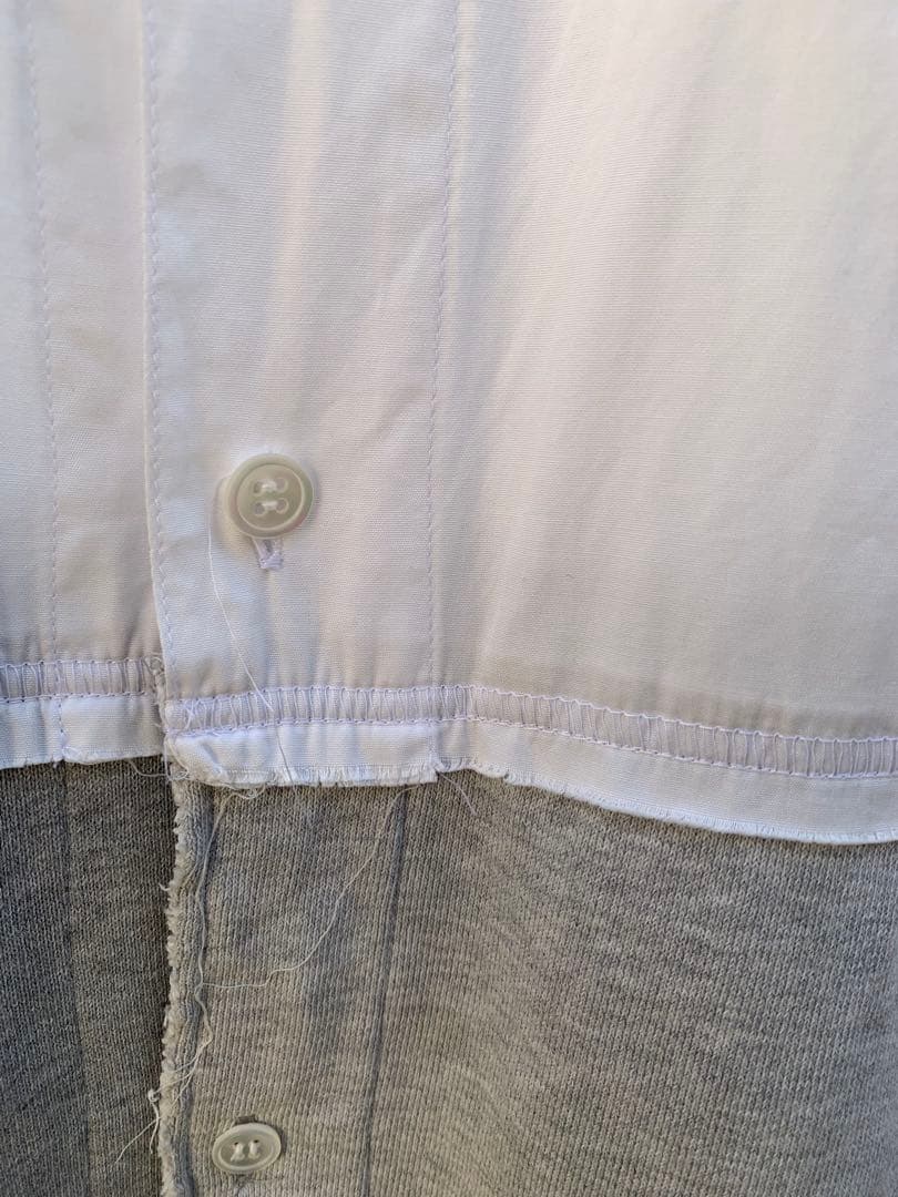 06AW アンダーカバー paper doll期 スウェットドキッキングシャツ