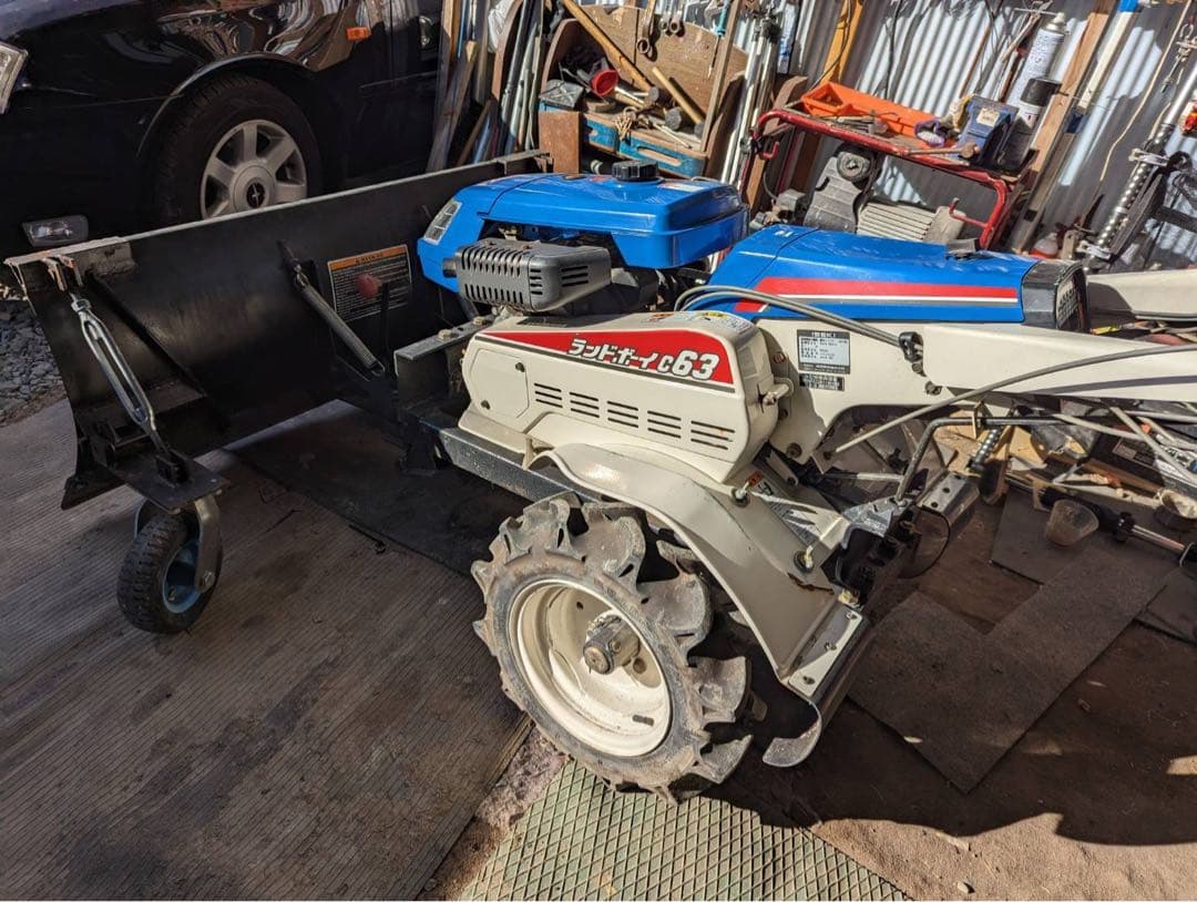 イセキ　ランドボーイc63　耕運機　中古品