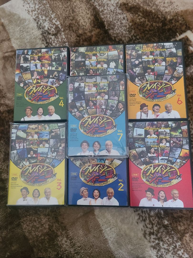 クレイジージャーニー vol.1～7セット〈2枚組〉