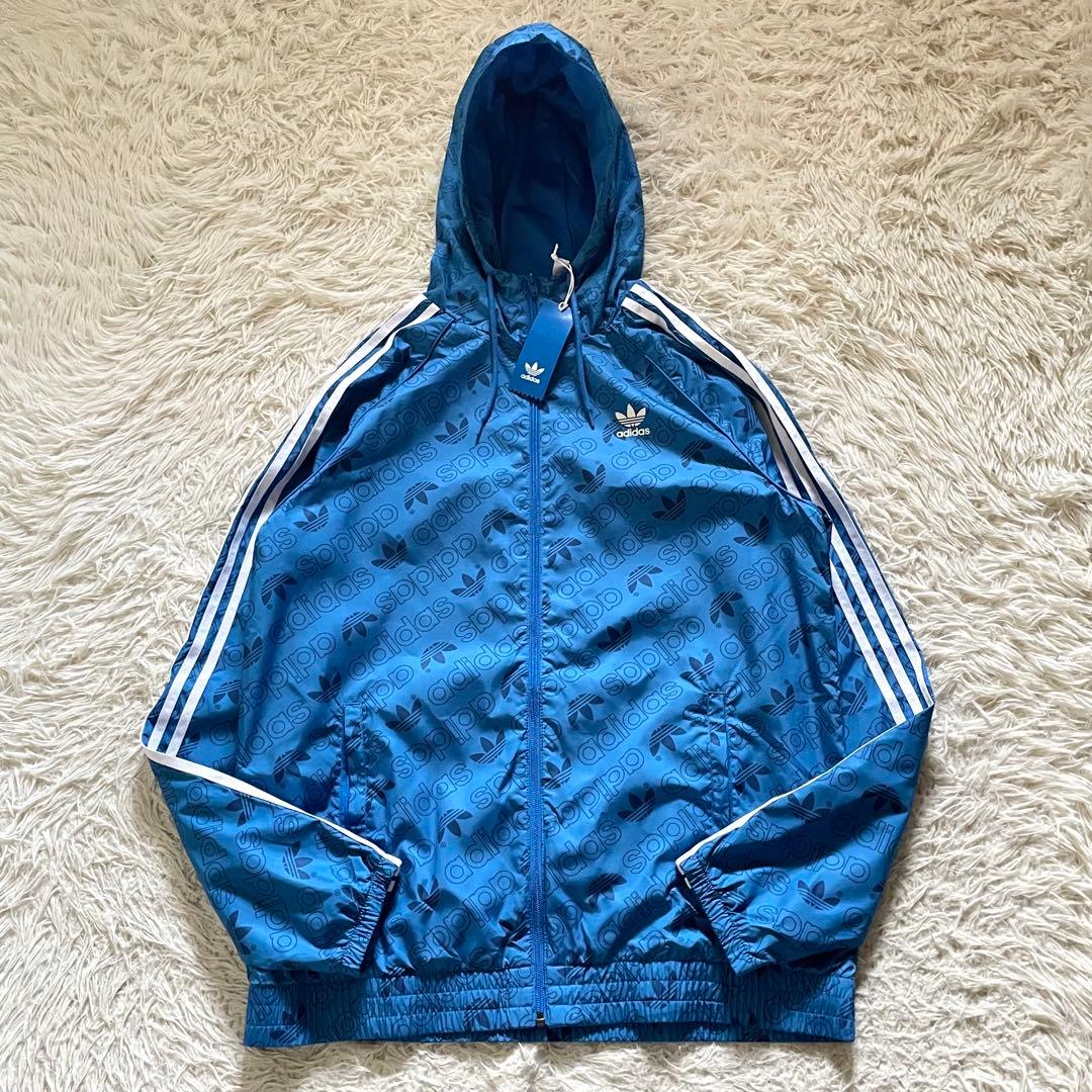 【美品】adidas MONO WINDBREAKER ED7046 XO